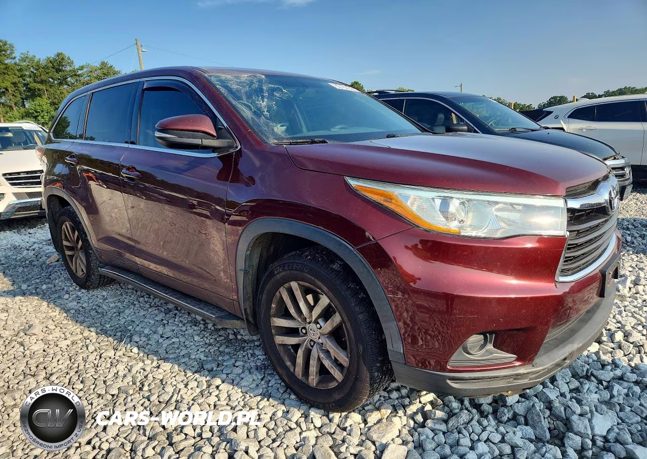 2014 Toyota Highlander Le VIN:5TDZARFH6ES004287 - 4