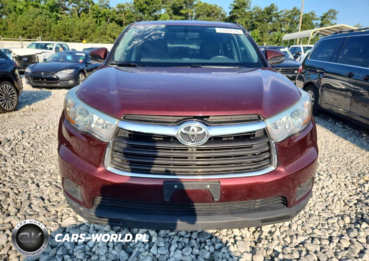 2014 Toyota Highlander Le VIN:5TDZARFH6ES004287 - 5
