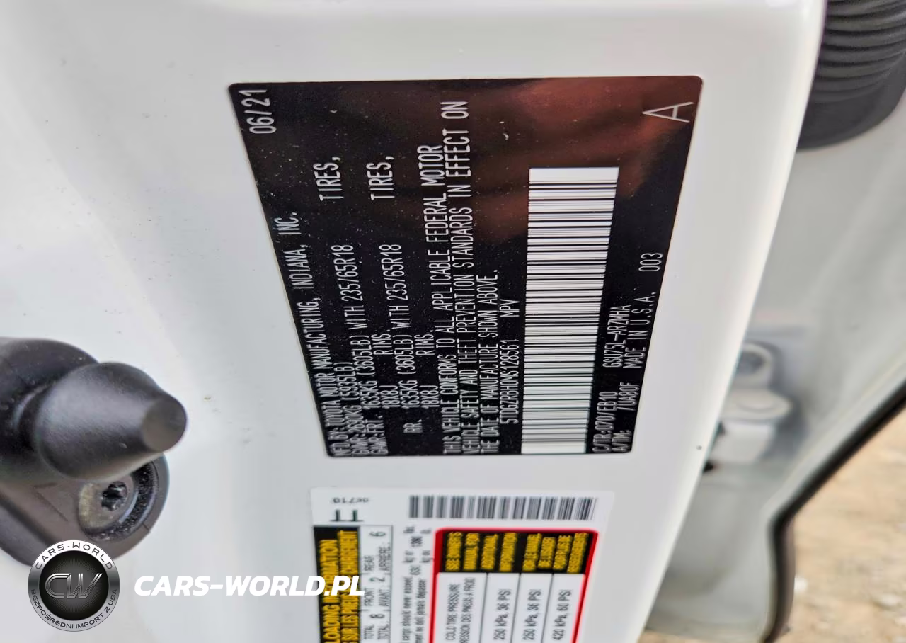 2021 Toyota Highlander Xle VIN:5TDGZRBH0MS128561 - 13