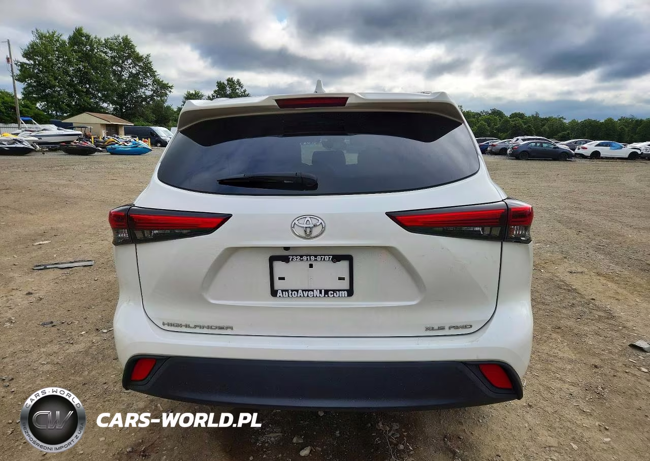 2021 Toyota Highlander Xle VIN:5TDGZRBH0MS128561 - 6