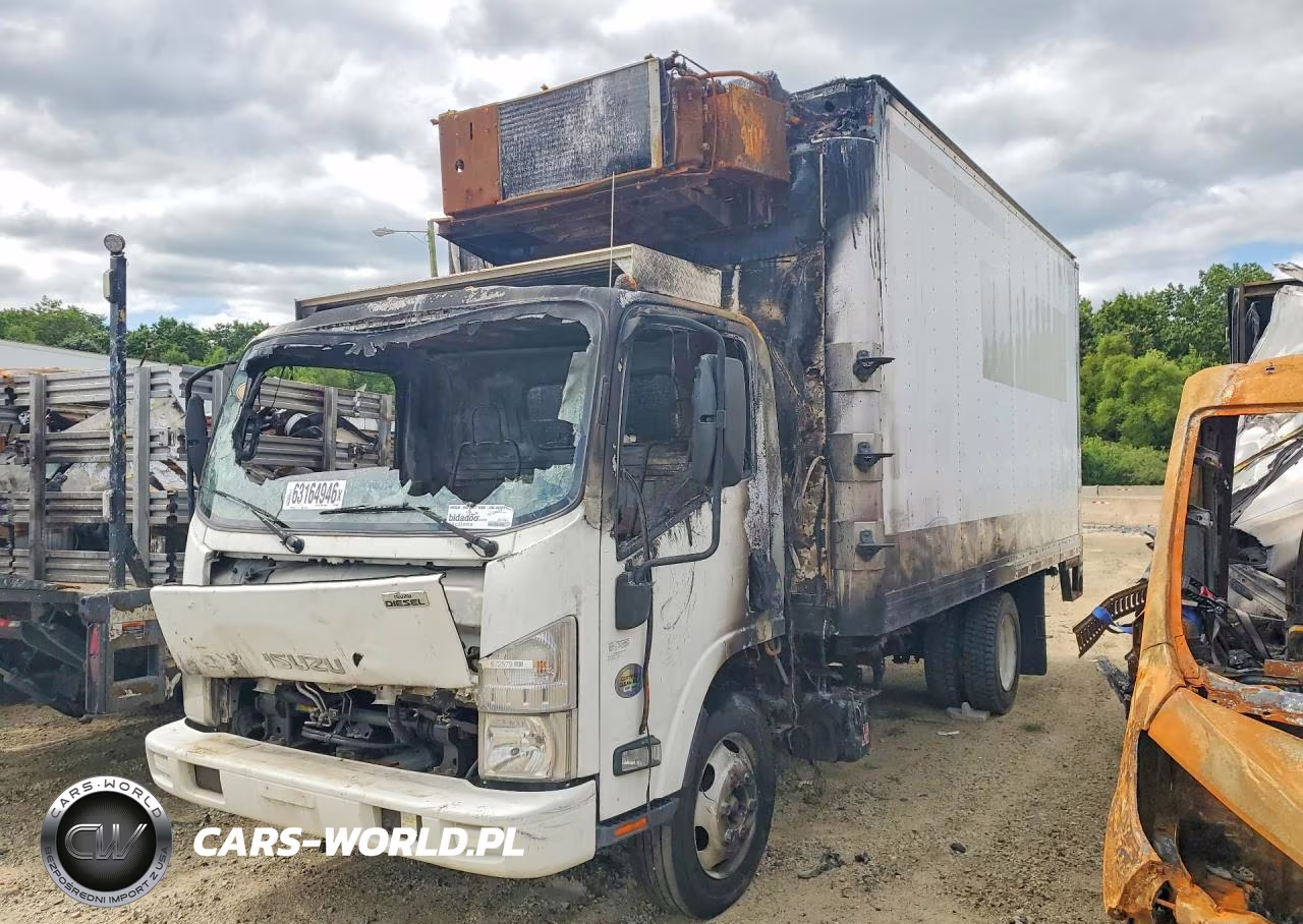 2017 Isuzu Npr Xd Refrigerated Box Truck