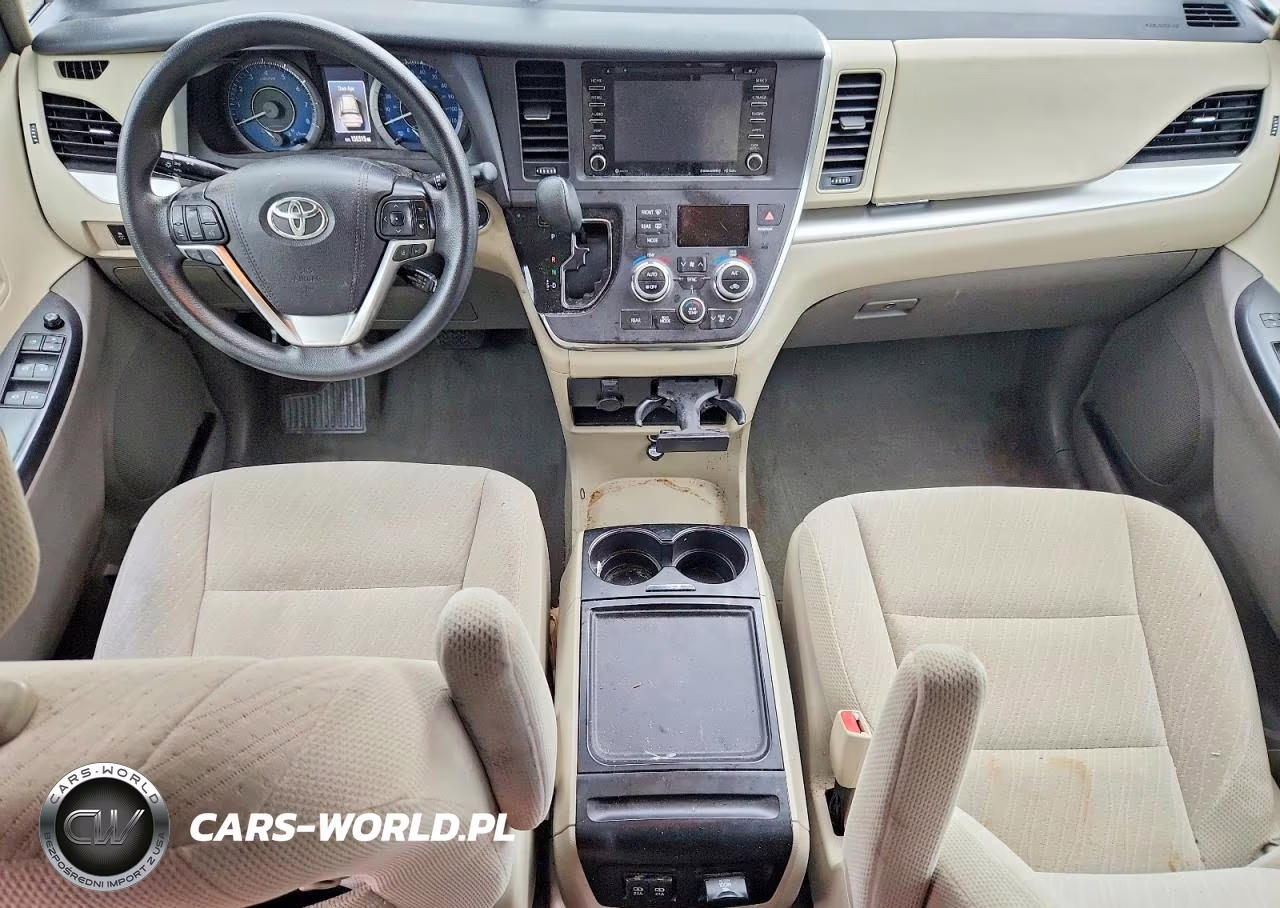 2019 Toyota Sienna Le VIN:5TDKZ3DC7KS990519 - 8