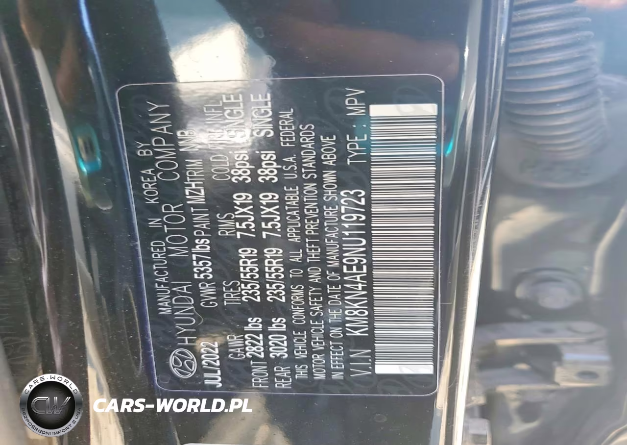 2022 Hyundai Ioniq 5 Sel VIN:KM8KN4AE9NU119723 - 13
