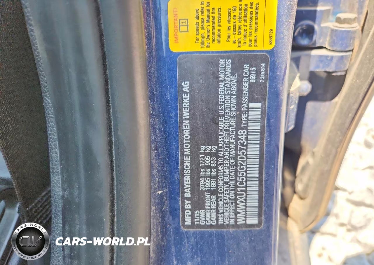 2016 Mini Cooper VIN:WMWXU1C55G2D57348 - 12