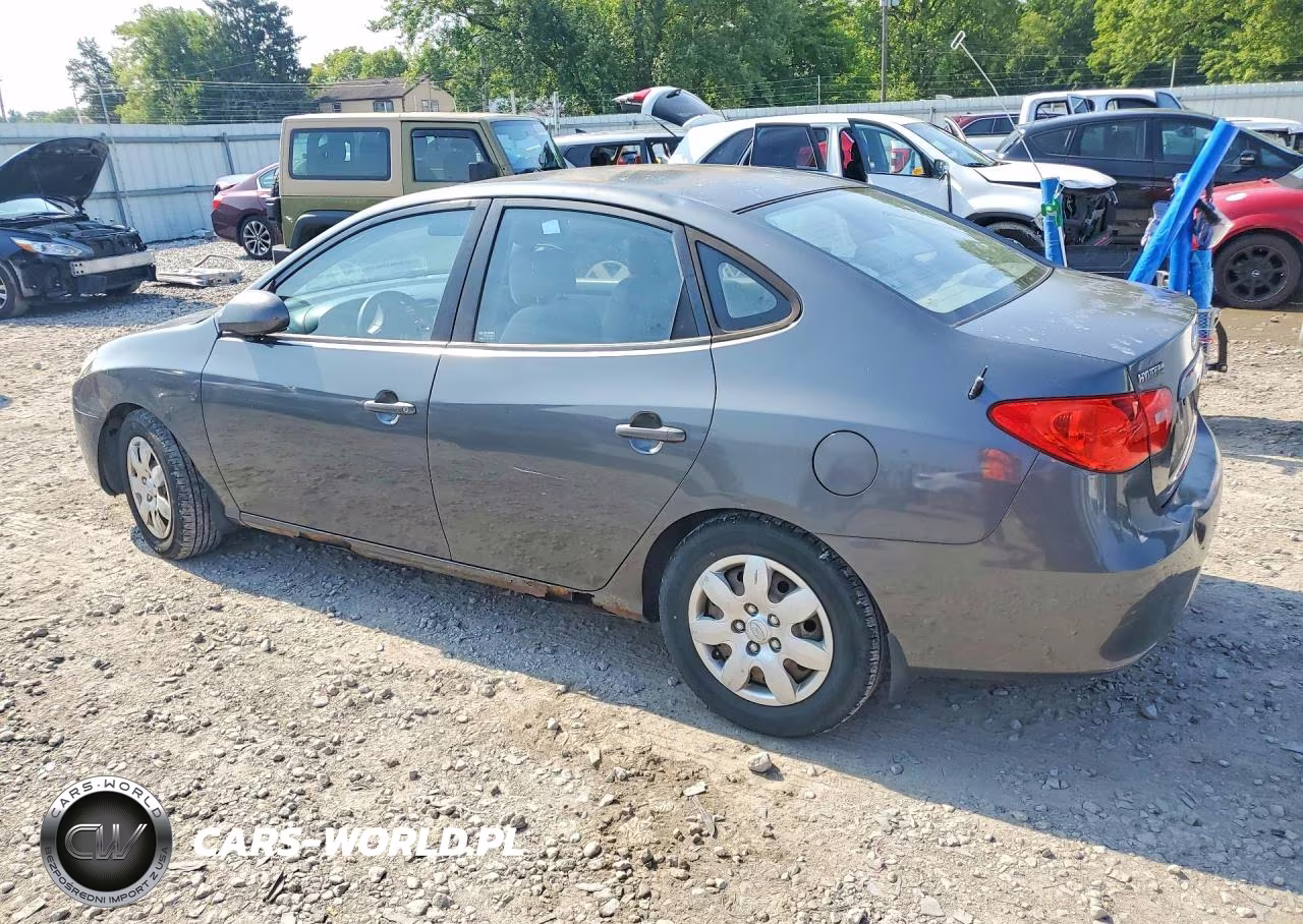 2007 Hyundai Elantra Gls VIN:KMHDU46D07U030749 - 2