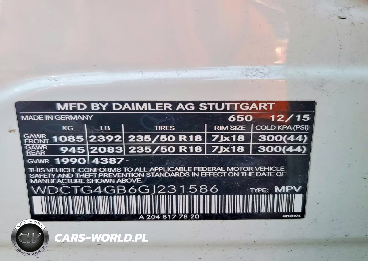 2016 Mercedes-Benz Gla 250 4Matic VIN:WDCTG4GB6GJ231586 - 13