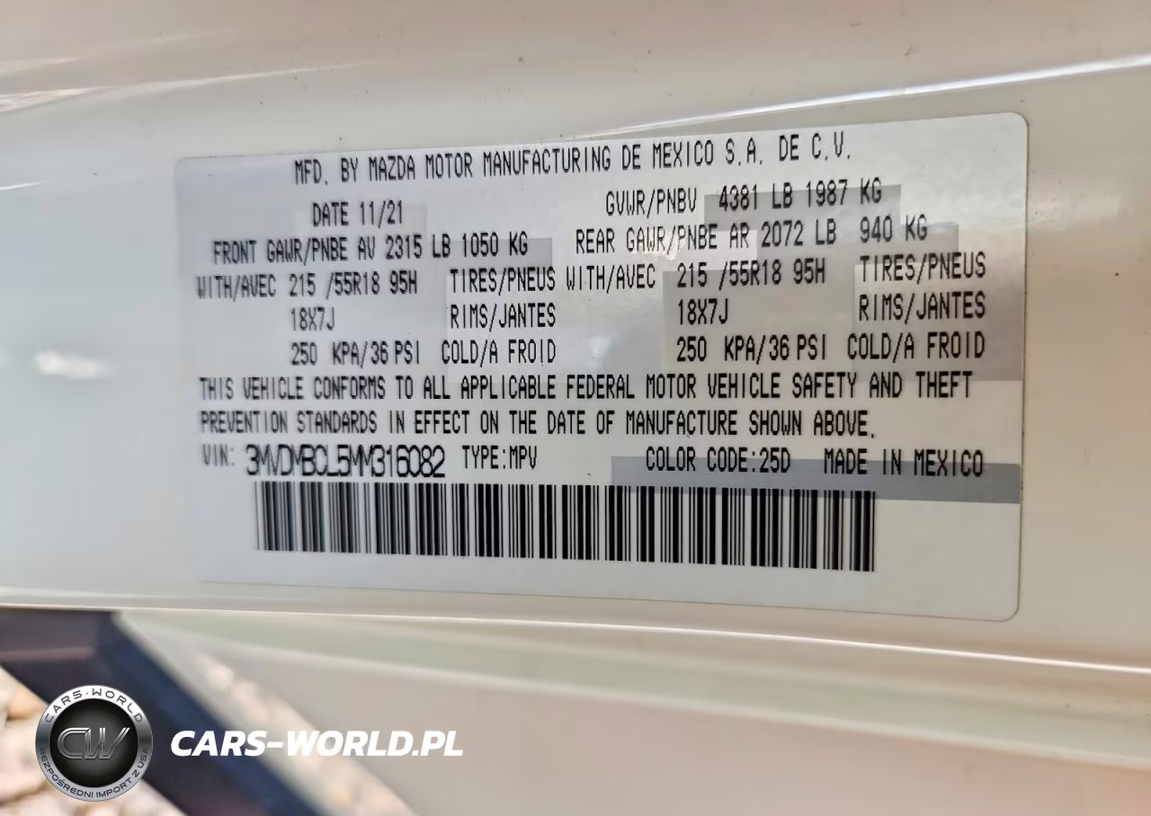 2021 Mazda Cx-30 Preferred VIN:3MVDMBCL5MM316082 - 12