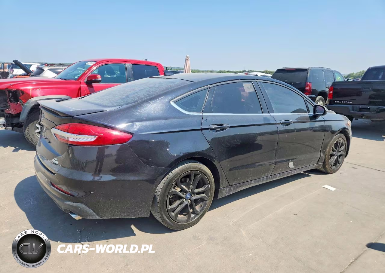 2019 Ford Fusion Se VIN:3FA6P0HD6KR171132 - 3