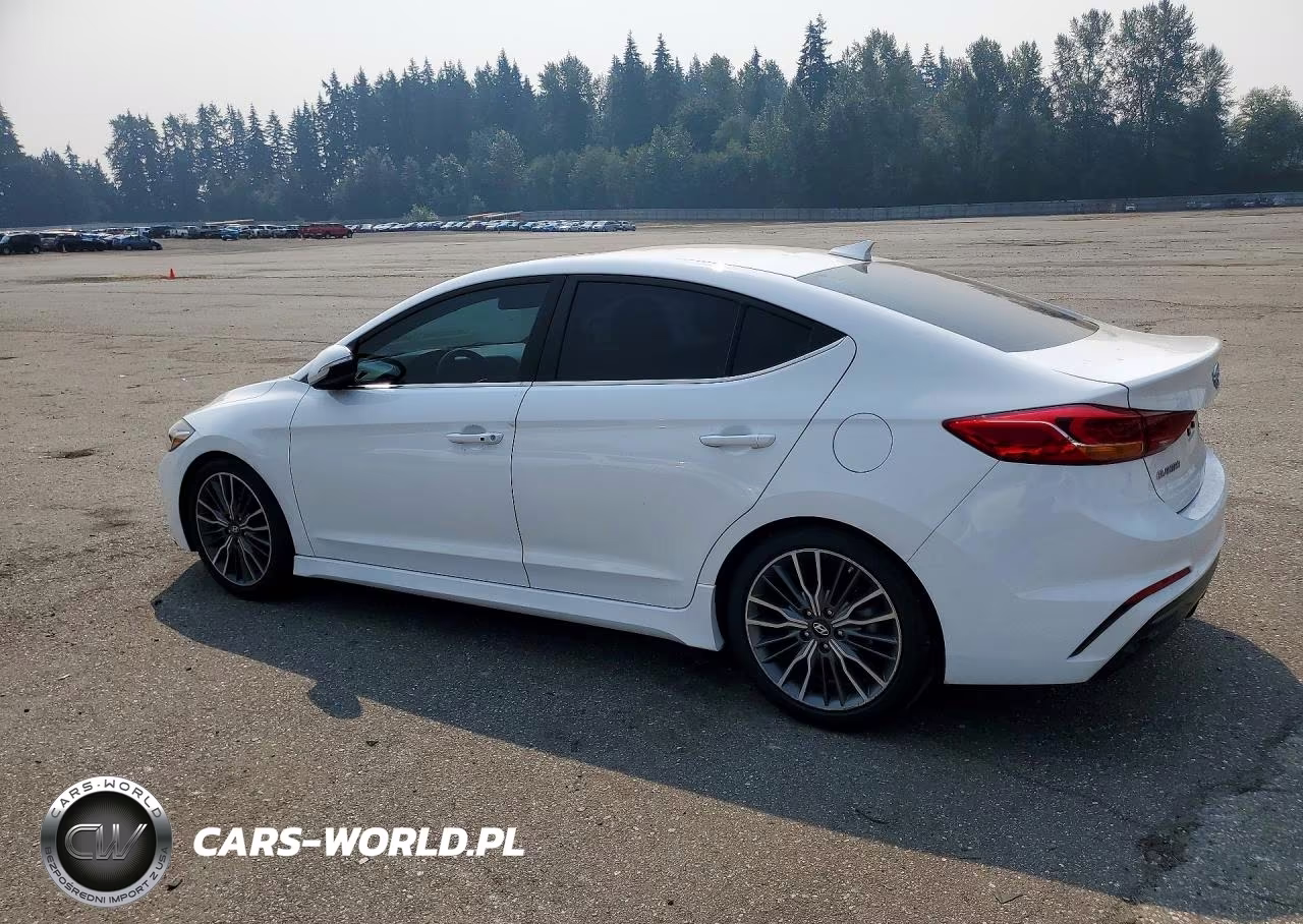 2018 Hyundai Elantra Sport VIN:KMHD04LB5JU705422 - 2
