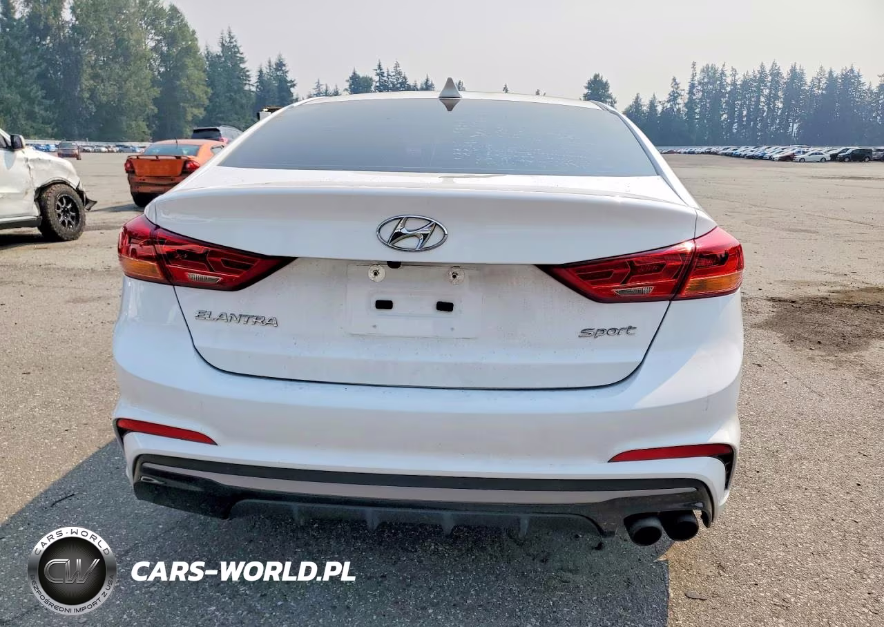 2018 Hyundai Elantra Sport VIN:KMHD04LB5JU705422 - 6