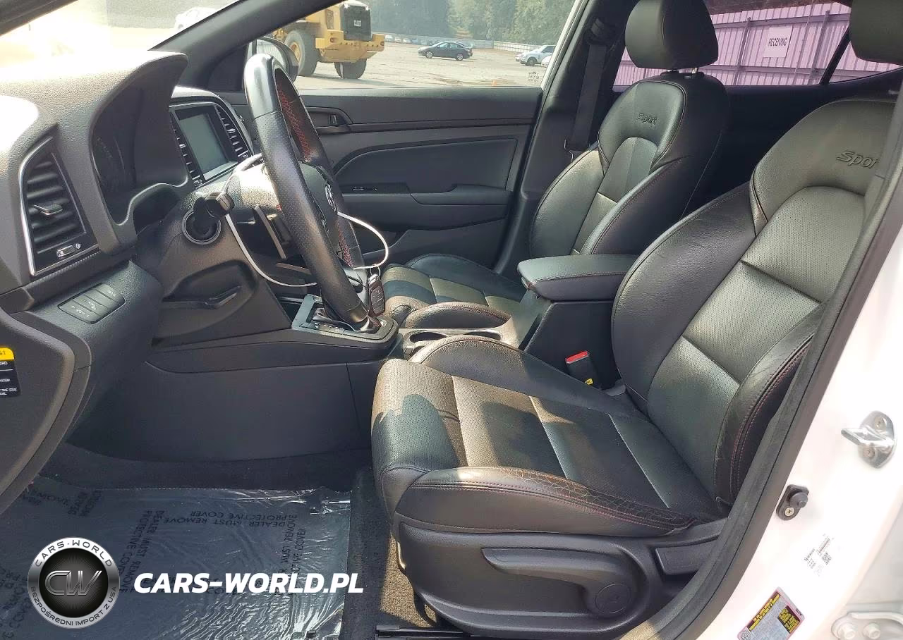 2018 Hyundai Elantra Sport VIN:KMHD04LB5JU705422 - 7
