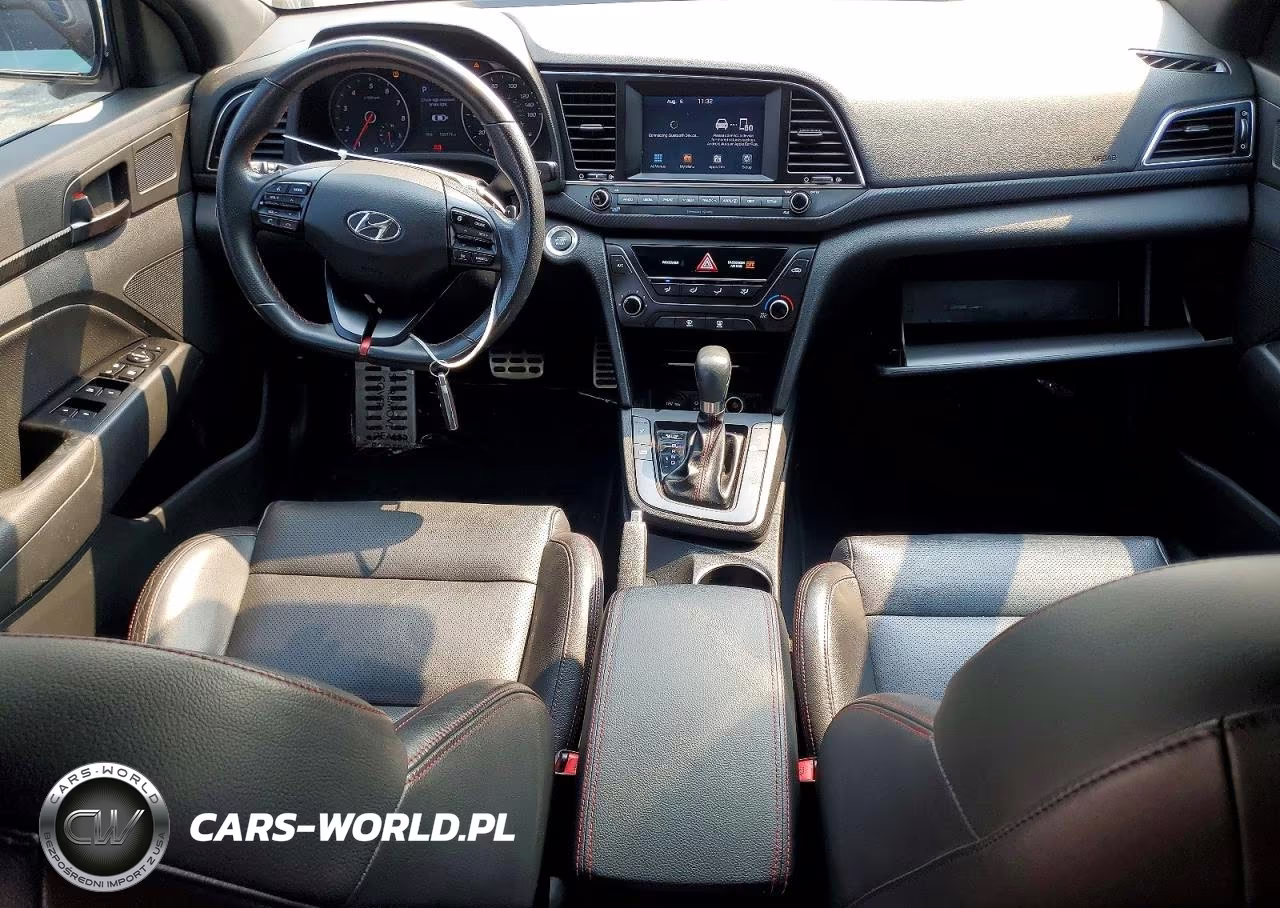 2018 Hyundai Elantra Sport VIN:KMHD04LB5JU705422 - 8