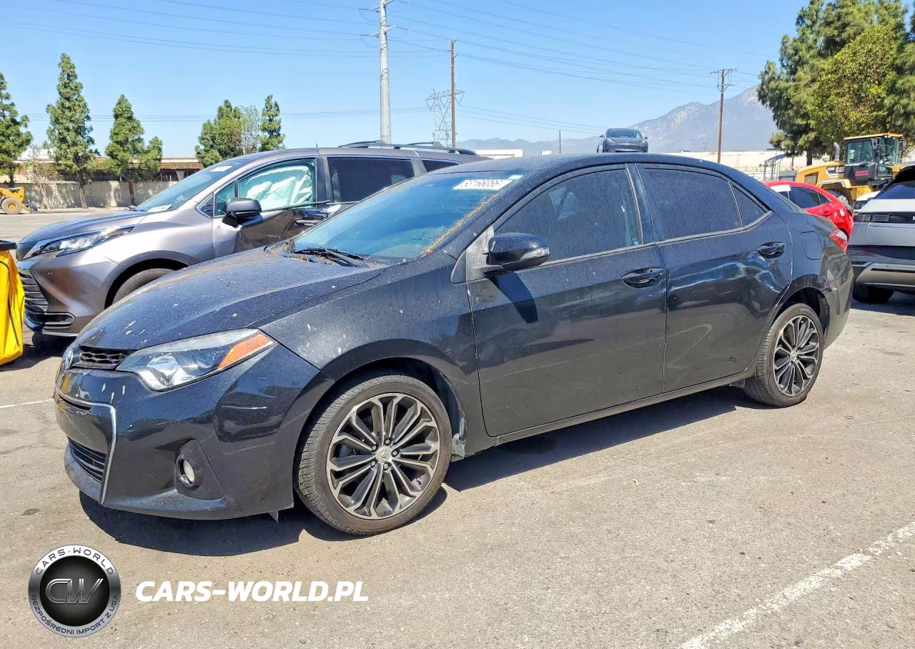 2016 Toyota Corolla S Plus – zdjęcie 1 z 12