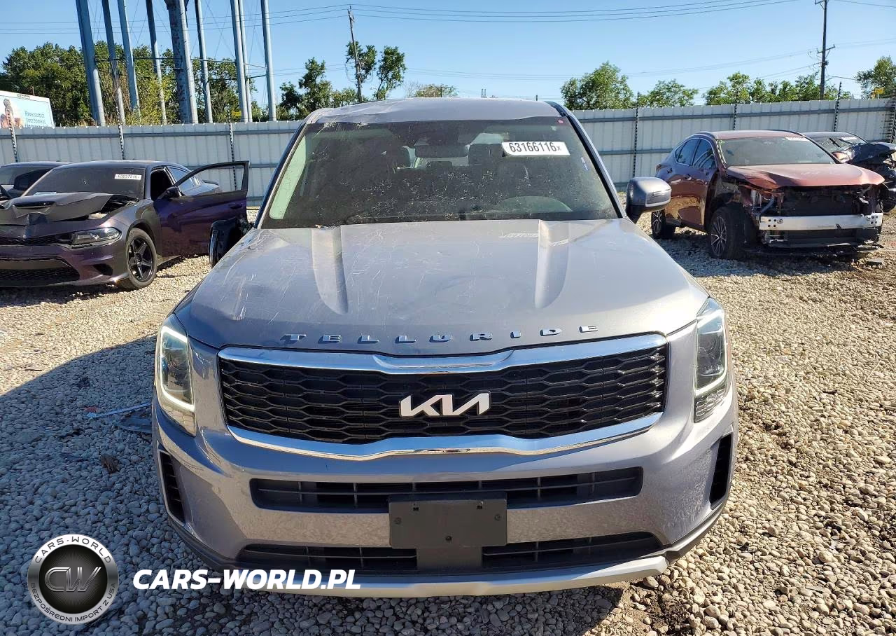 2022 Kia Telluride Lx VIN:5XYP2DHC7NG282413 - 5
