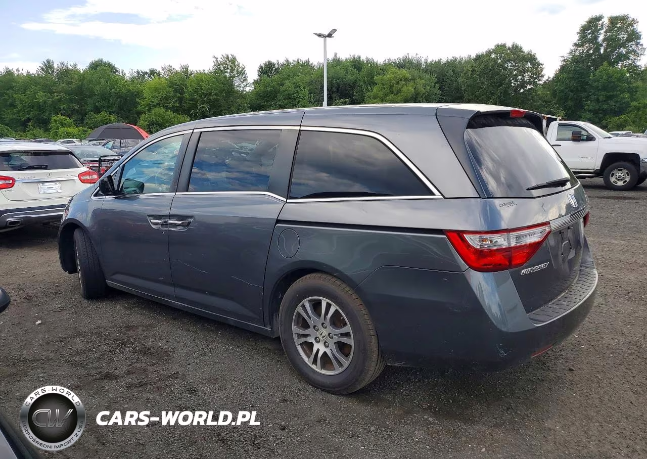 2012 Honda Odyssey Ex VIN:5FNRL5H4XCB044449 - 2