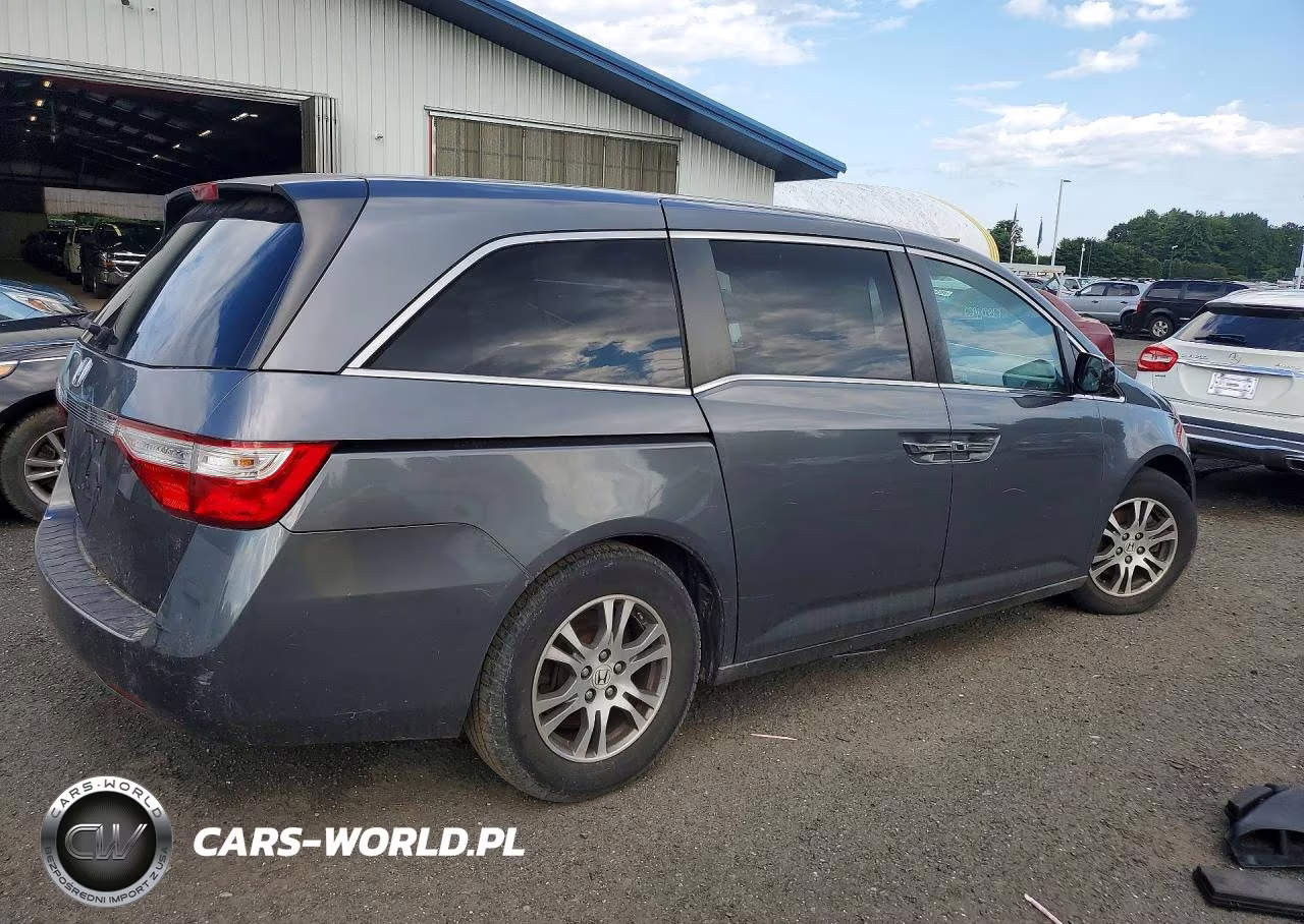2012 Honda Odyssey Ex VIN:5FNRL5H4XCB044449 - 3