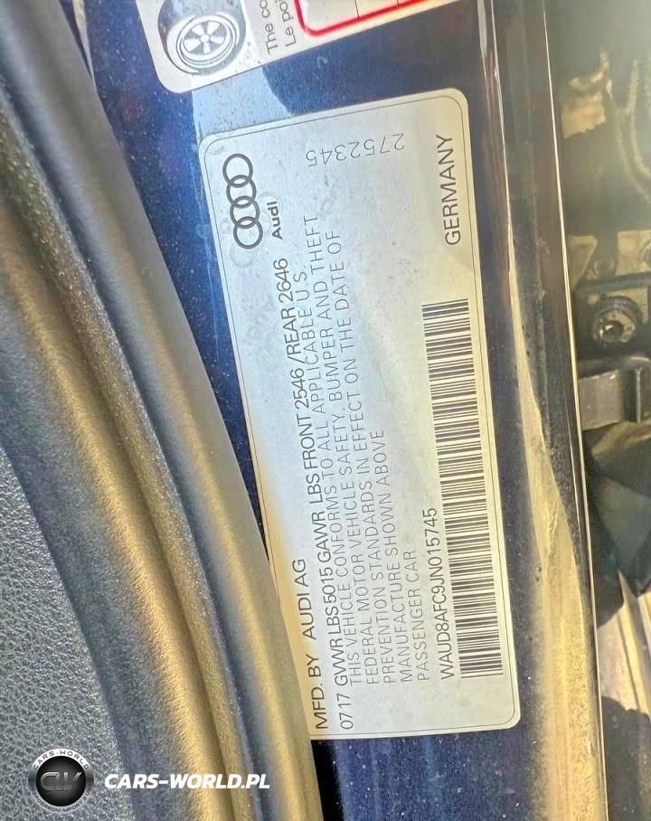 2018 Audi A6 Premium Plus VIN:WAUD8AFC9JN015745 - 10
