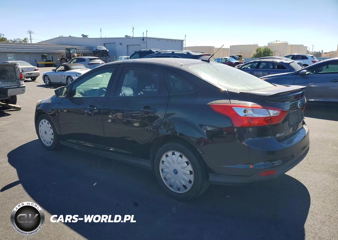 2012 Ford Focus Se VIN:1FAHP3F22CL244458 - 2