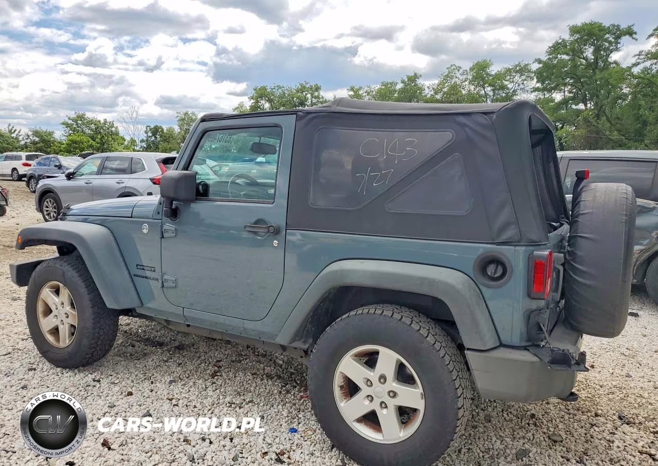 2014 Jeep Wrangler Sport VIN:1C4AJWAG4EL107087 - 2