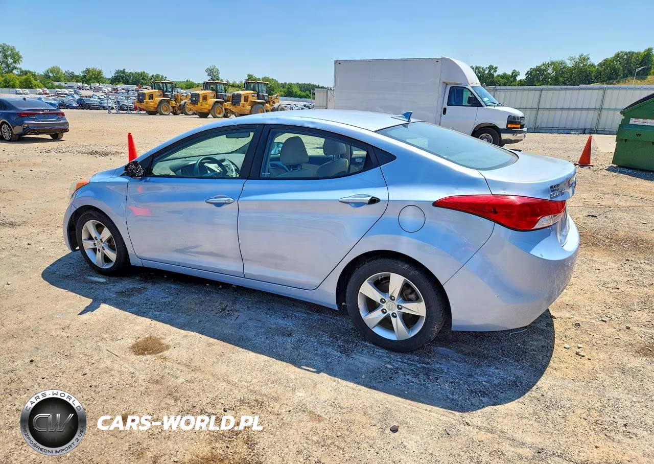 2011 Hyundai Elantra Gls VIN:KMHDH4AE8BU102942 - 2
