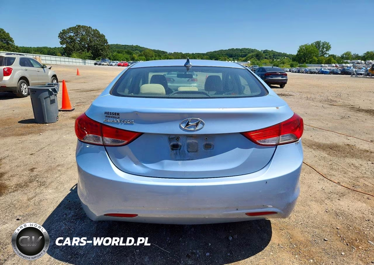 2011 Hyundai Elantra Gls VIN:KMHDH4AE8BU102942 - 6