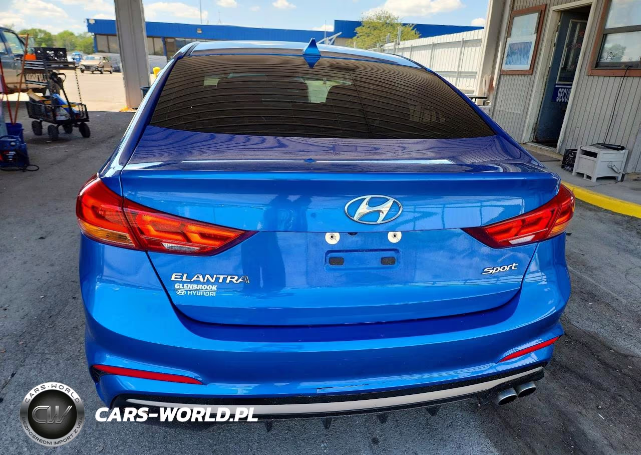 2018 Hyundai Elantra Sport VIN:KMHD04LB8JU519177 - 6