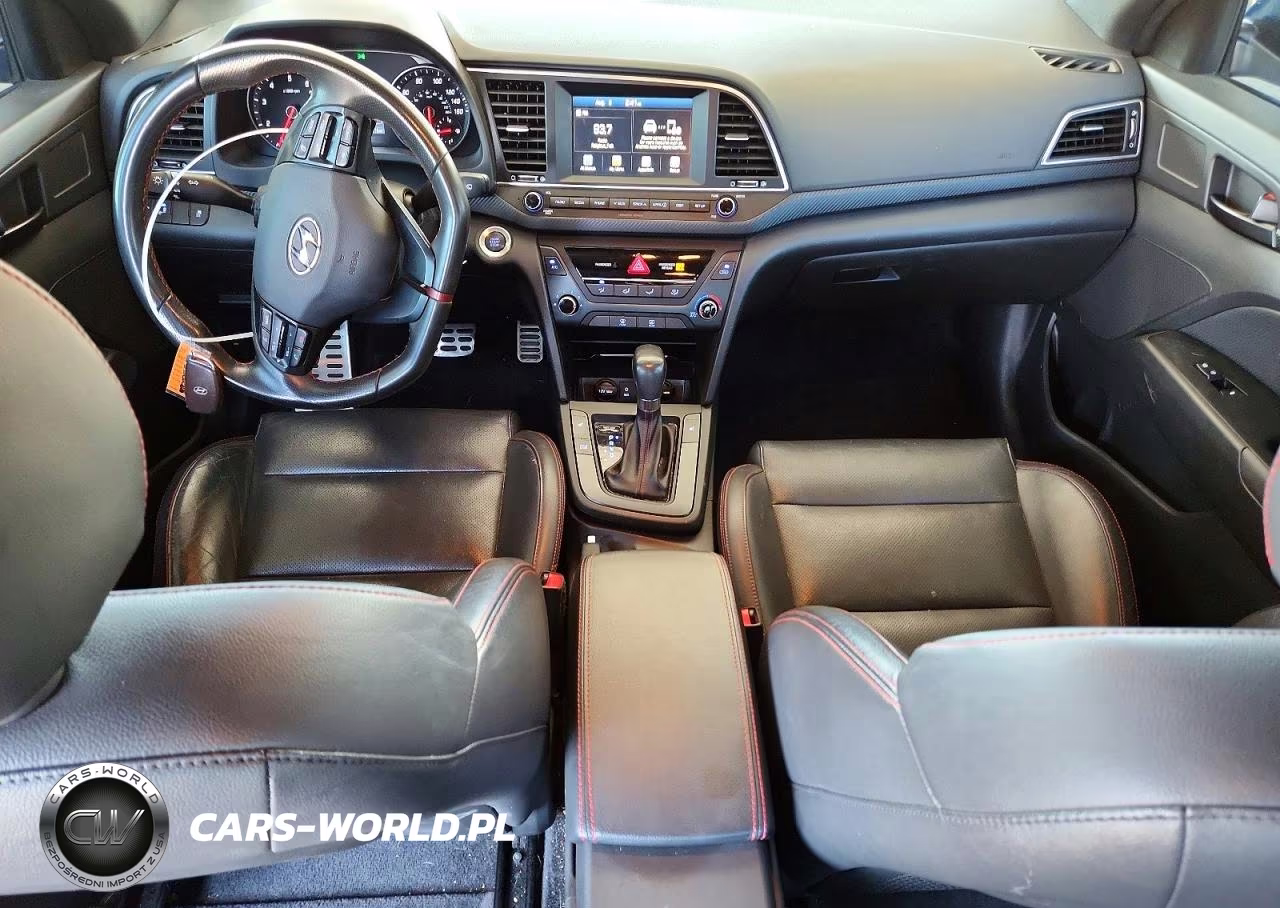 2018 Hyundai Elantra Sport VIN:KMHD04LB8JU519177 - 8