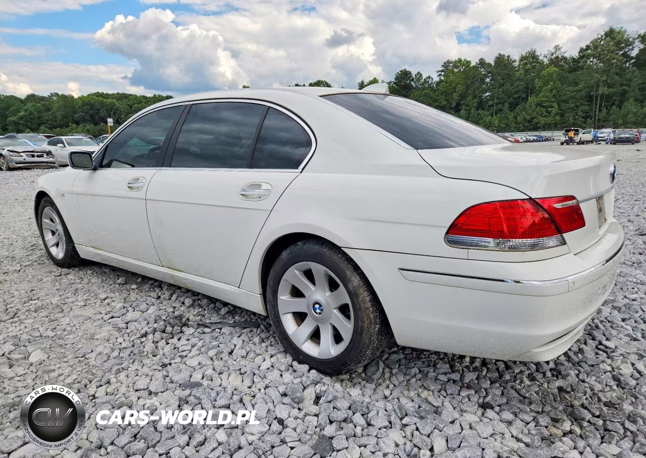 2006 BMW 750 Li VIN:WBAHN835X6DT36988 - 2