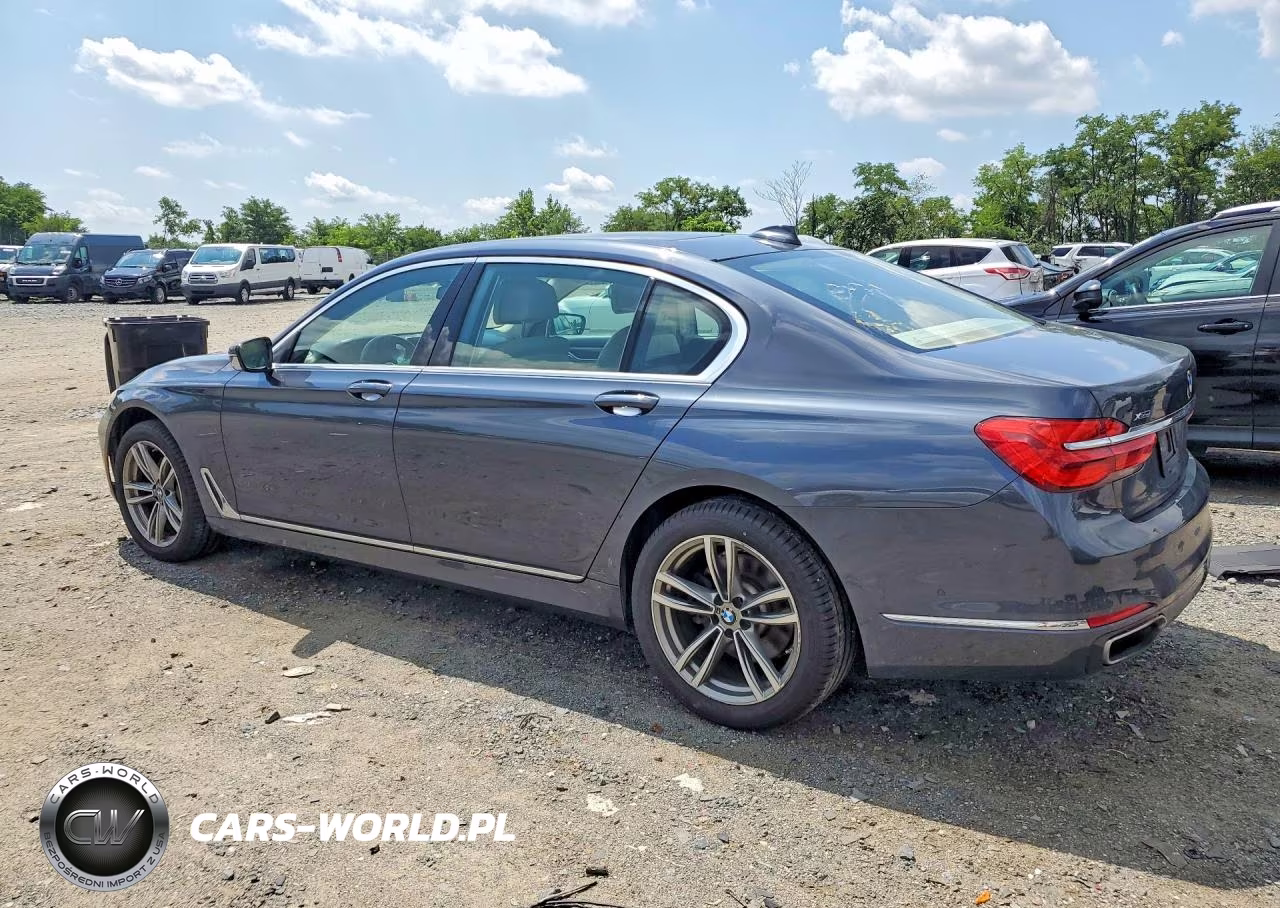 2016 BMW 750 Xi VIN:WBA7F2C57GG419641 - 2