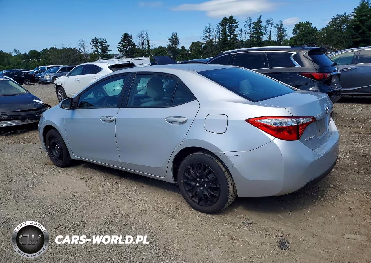 2016 Toyota Corolla Le VIN:5YFBURHE0GP525254 - 2