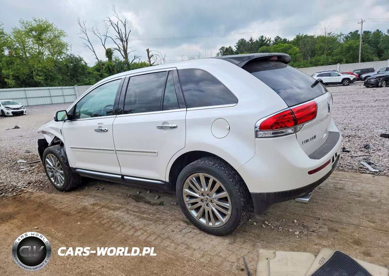 2013 Lincoln Mkx VIN:2LMDJ6JK0DBL26189 - 2