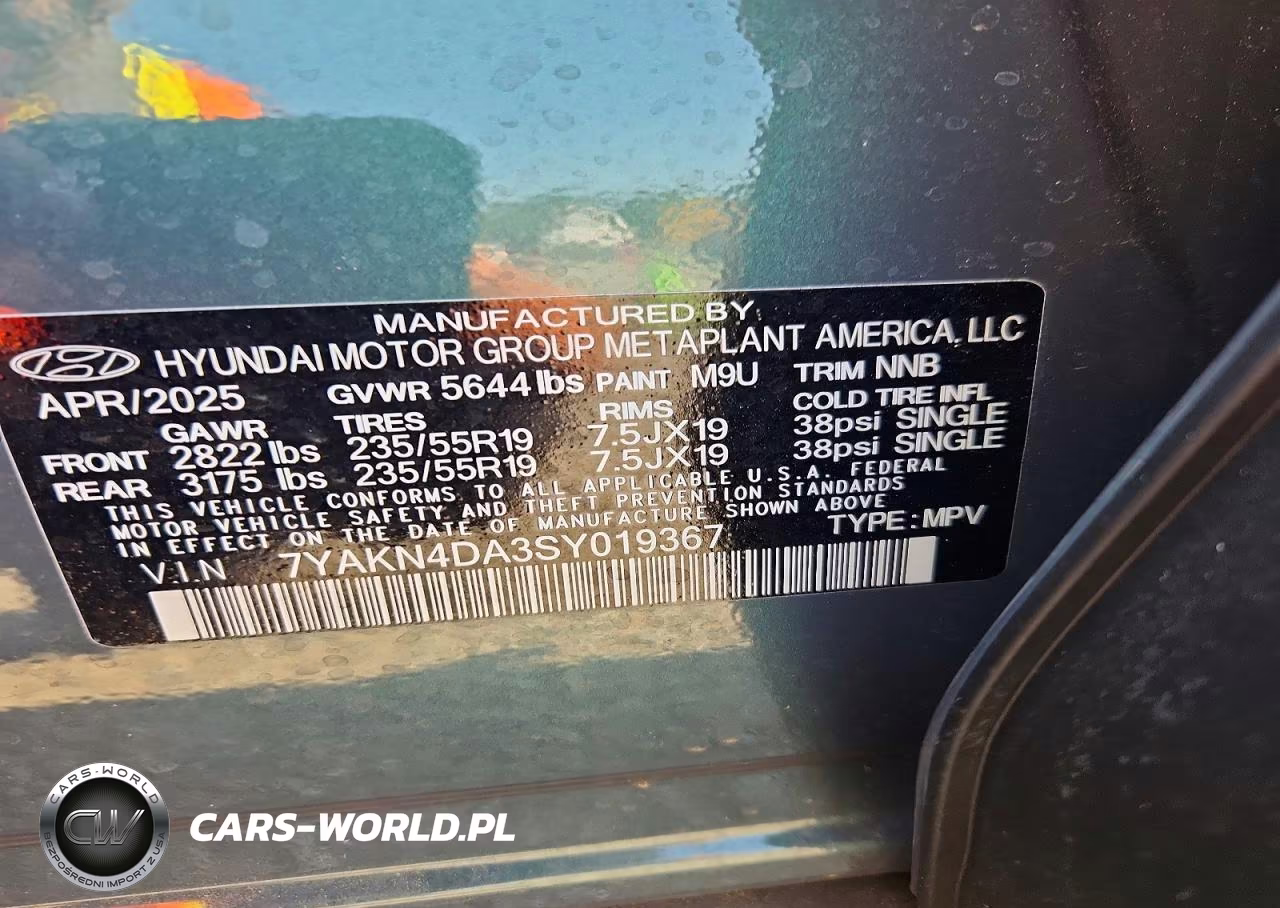 2025 Hyundai Ioniq 5 Sel VIN:7YAKN4DA3SY019367 - 13