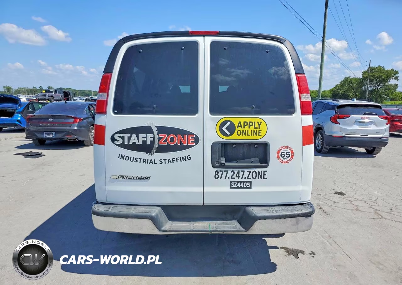 2019 Chevrolet Express G3500 Lt VIN:1GAZGPFG2K1196612 - 6