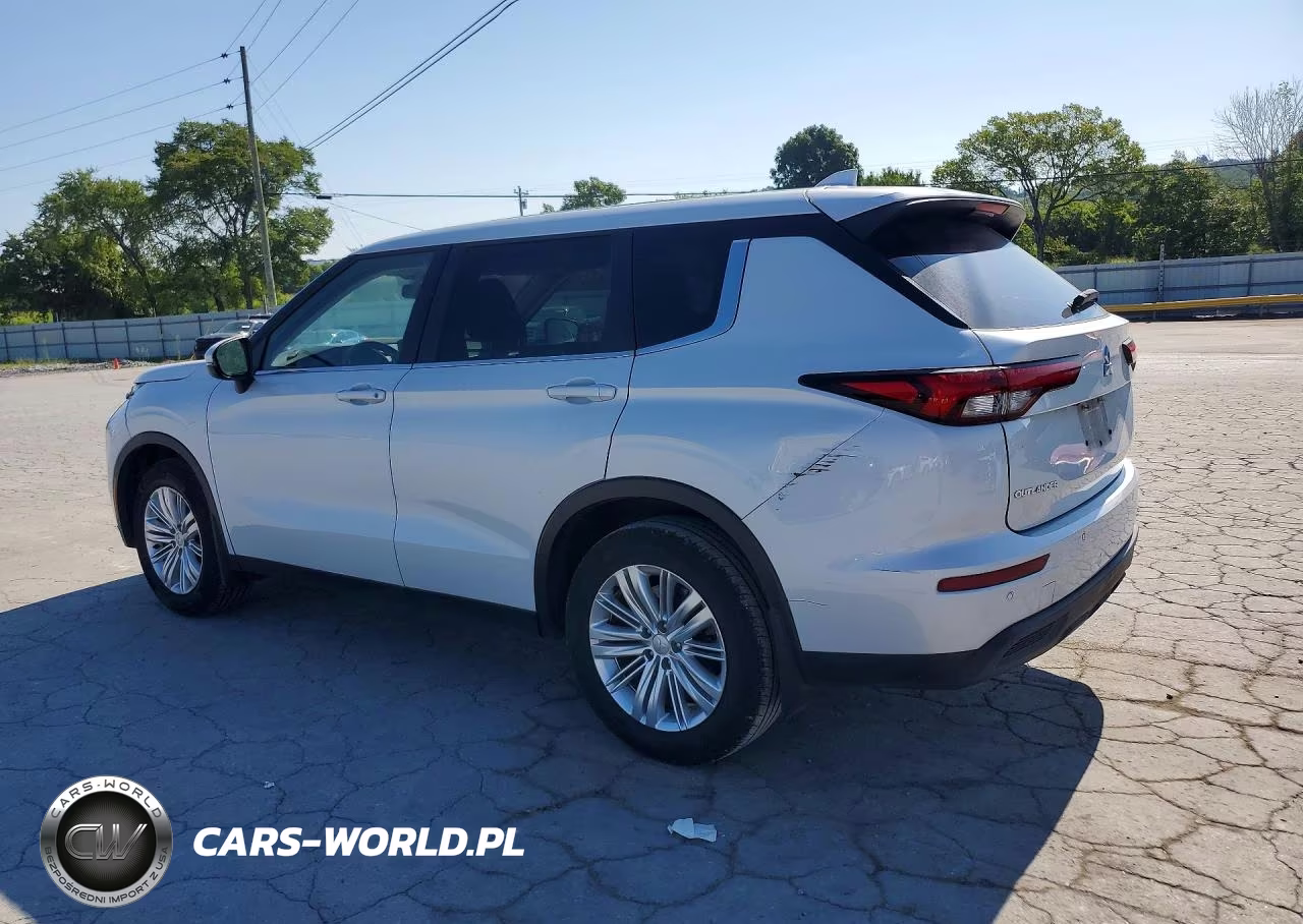 2022 Mitsubishi Outlander Es VIN:JA4J3TA82NZ015100 - 2