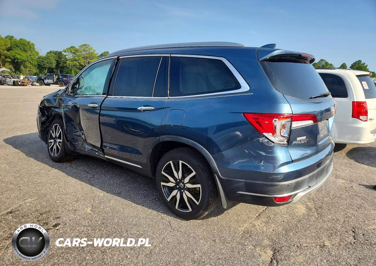 2022 Honda Pilot Touring VIN:5FNYF5H68NB013403 - 2