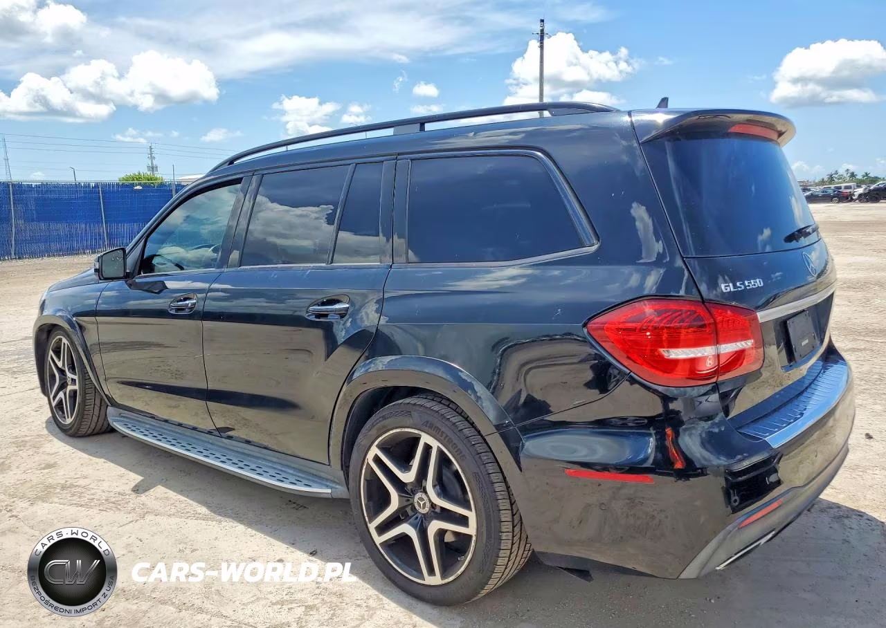 2017 Mercedes-Benz Gls 550 4Matic VIN:4JGDF7DE7HA906985 - 2