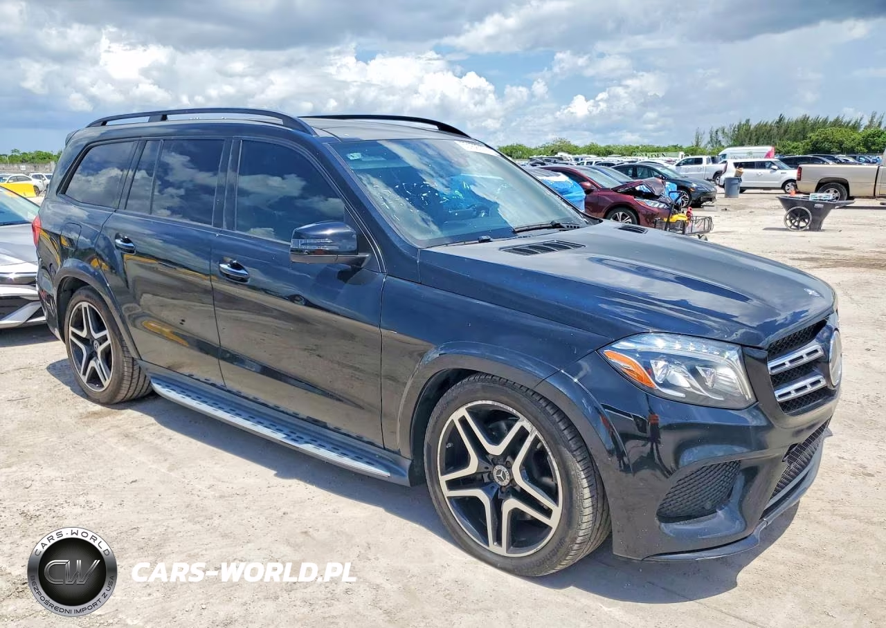 2017 Mercedes-Benz Gls 550 4Matic VIN:4JGDF7DE7HA906985 - 4