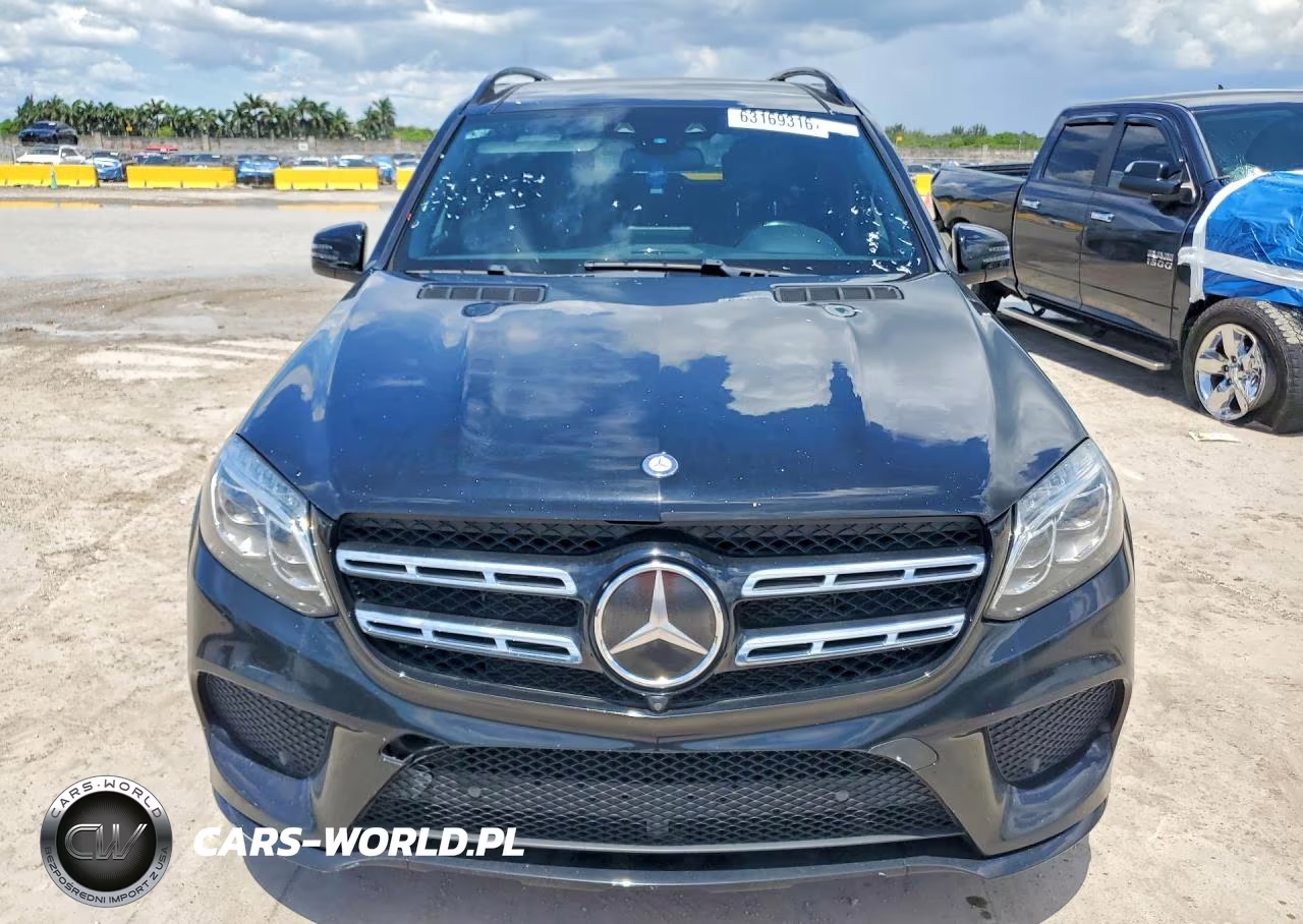 2017 Mercedes-Benz Gls 550 4Matic VIN:4JGDF7DE7HA906985 - 5