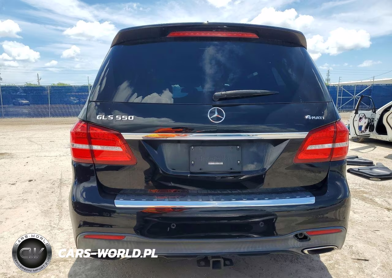 2017 Mercedes-Benz Gls 550 4Matic VIN:4JGDF7DE7HA906985 - 6