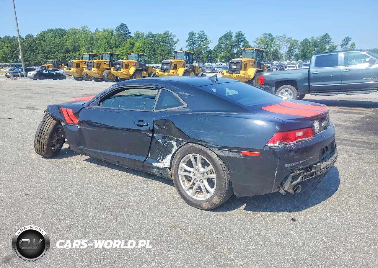 2015 Chevrolet Camaro Lt VIN:2G1FD1E32F9207732 - 2