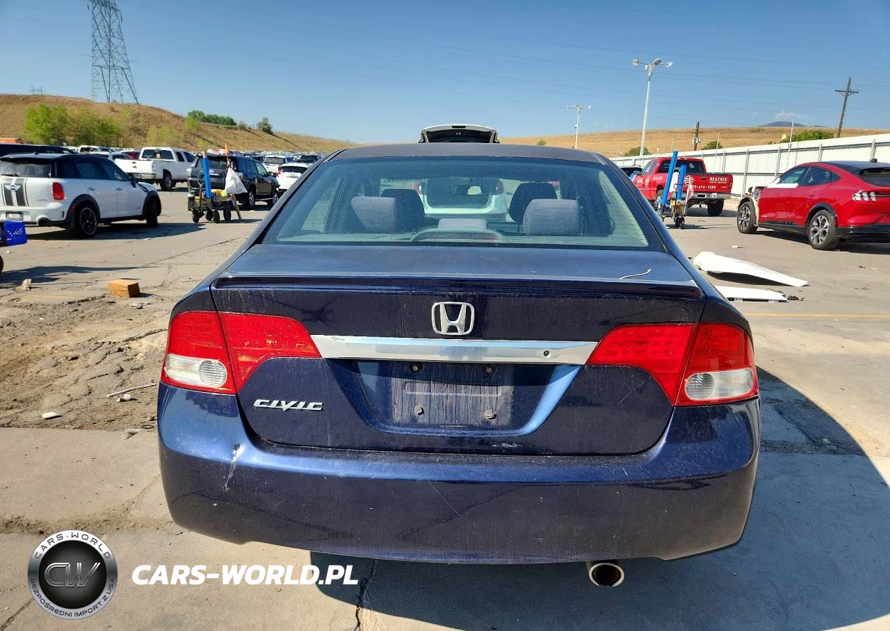 2009 Honda Civic Lx-S VIN:2HGFA15649H504832 - 6