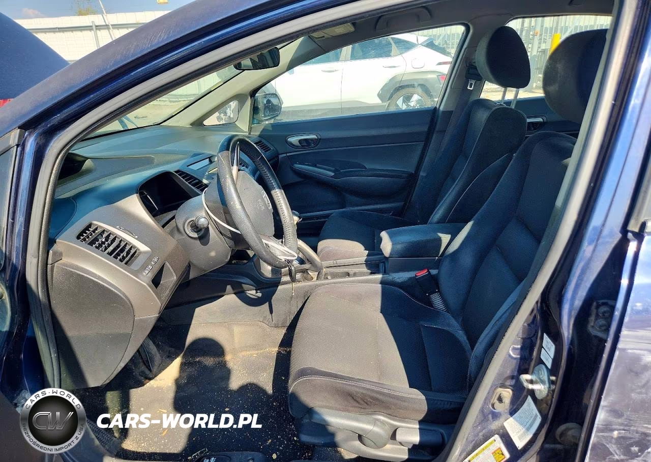 2009 Honda Civic Lx-S VIN:2HGFA15649H504832 - 7