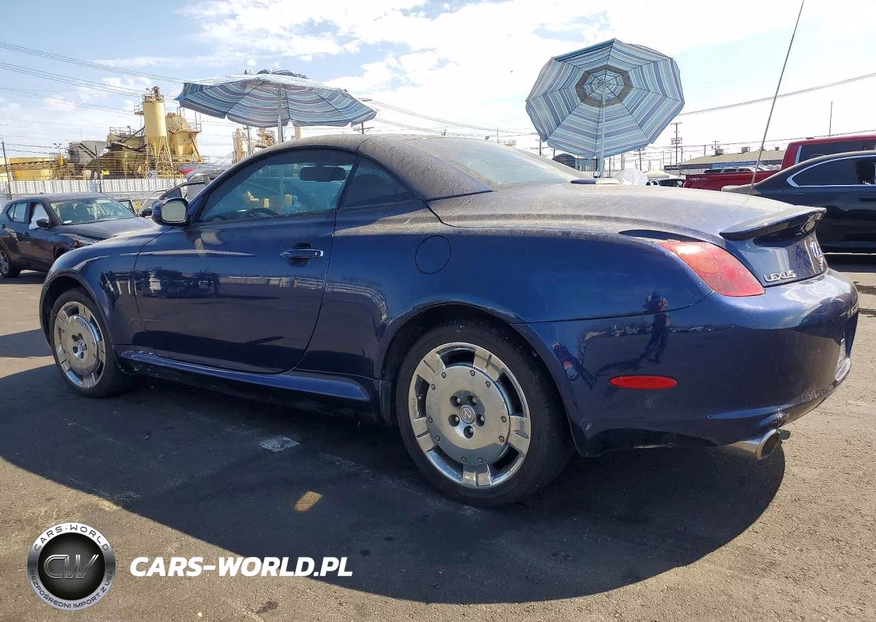 2002 Lexus Sc 430 VIN:JTHFN48Y620001846 - 2
