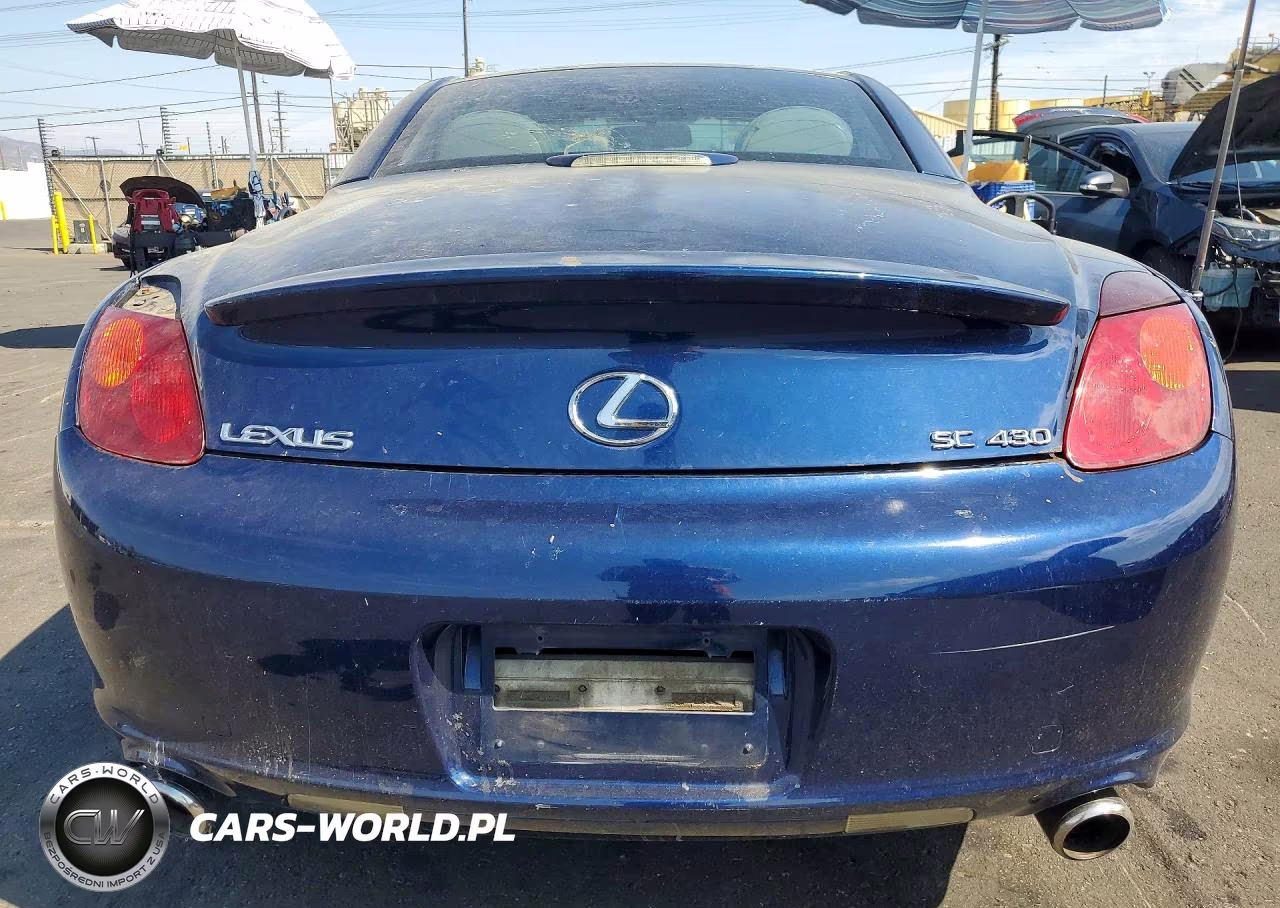 2002 Lexus Sc 430 VIN:JTHFN48Y620001846 - 6