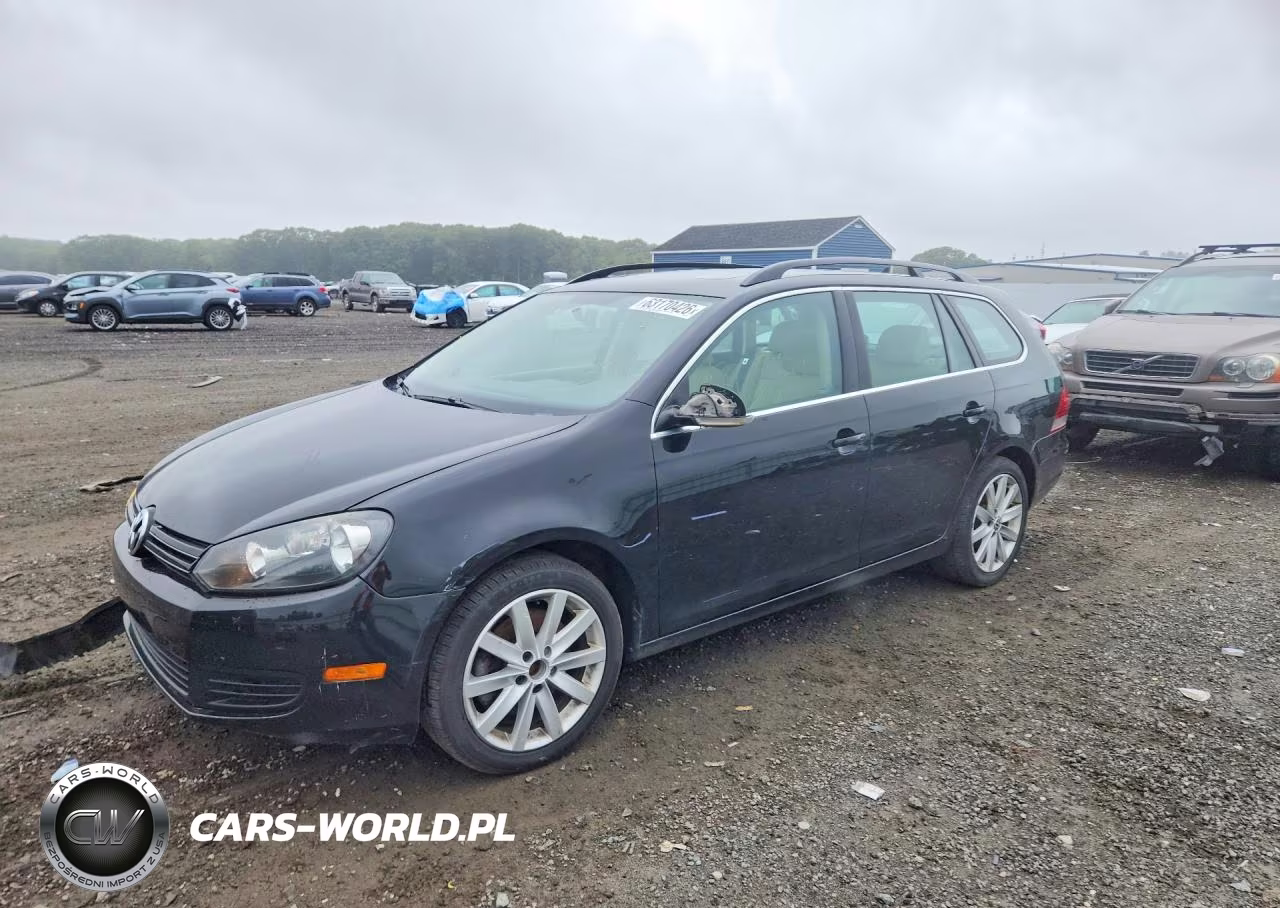 2012 Volkswagen Jetta Sportwagen 2.0L Tdi VIN:3VWPL7AJ4CM710040 - 1