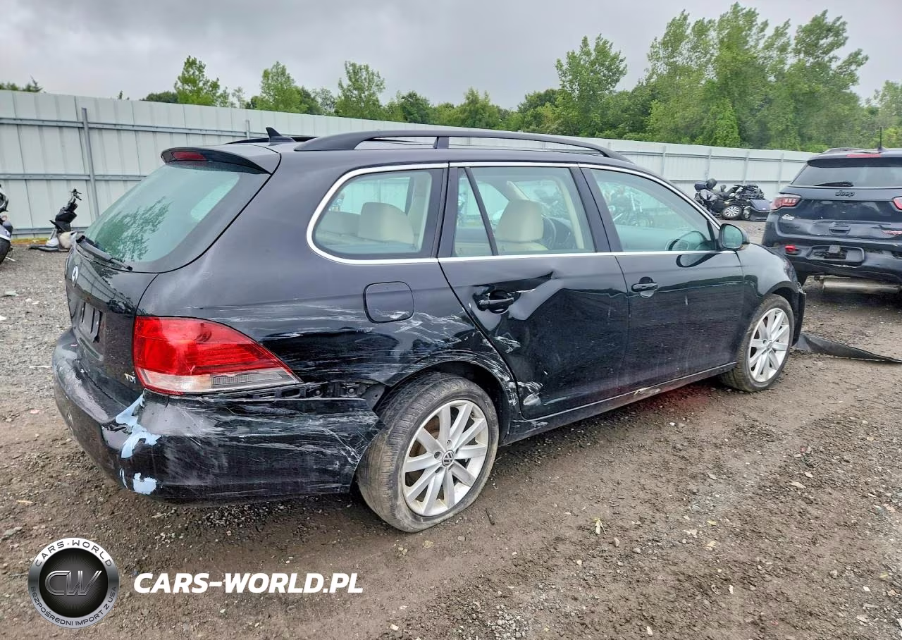2012 Volkswagen Jetta Sportwagen 2.0L Tdi VIN:3VWPL7AJ4CM710040 - 3