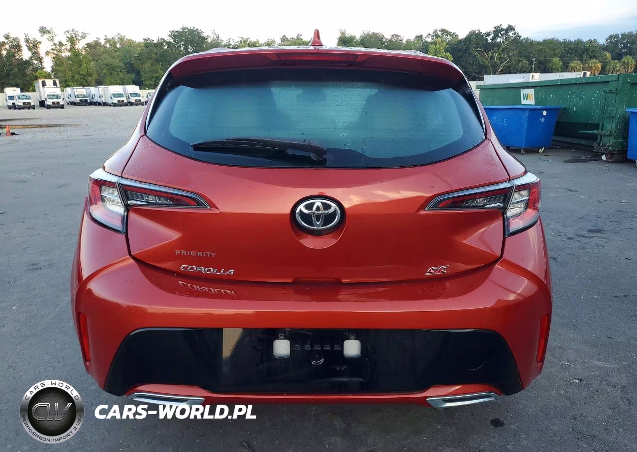 2019 Toyota Corolla Hatchback Se VIN:JTNK4RBE4K3044199 - 6
