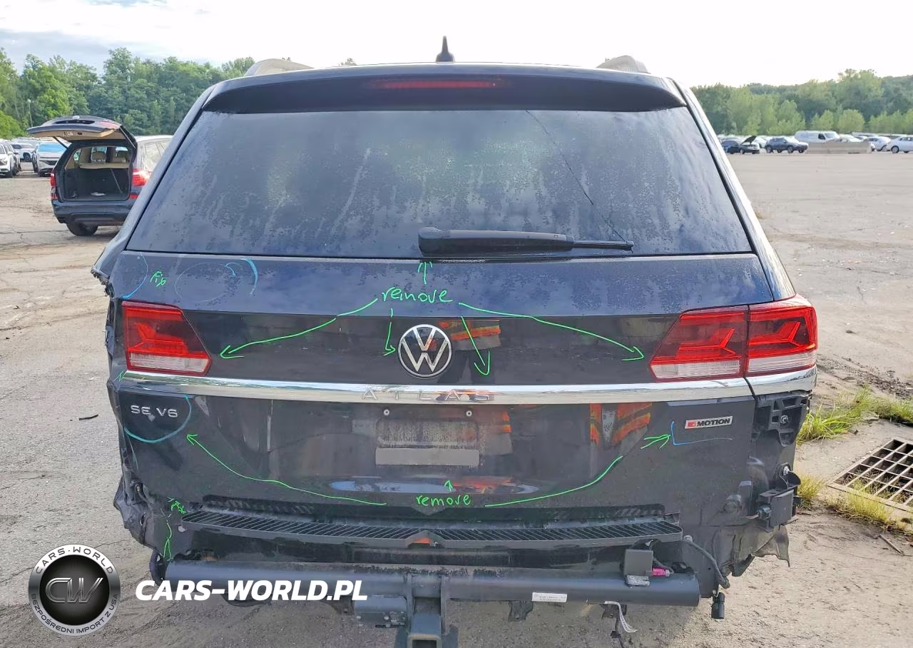 2021 Volkswagen Atlas Se VIN:1V2KR2CA6MC505199 - 6