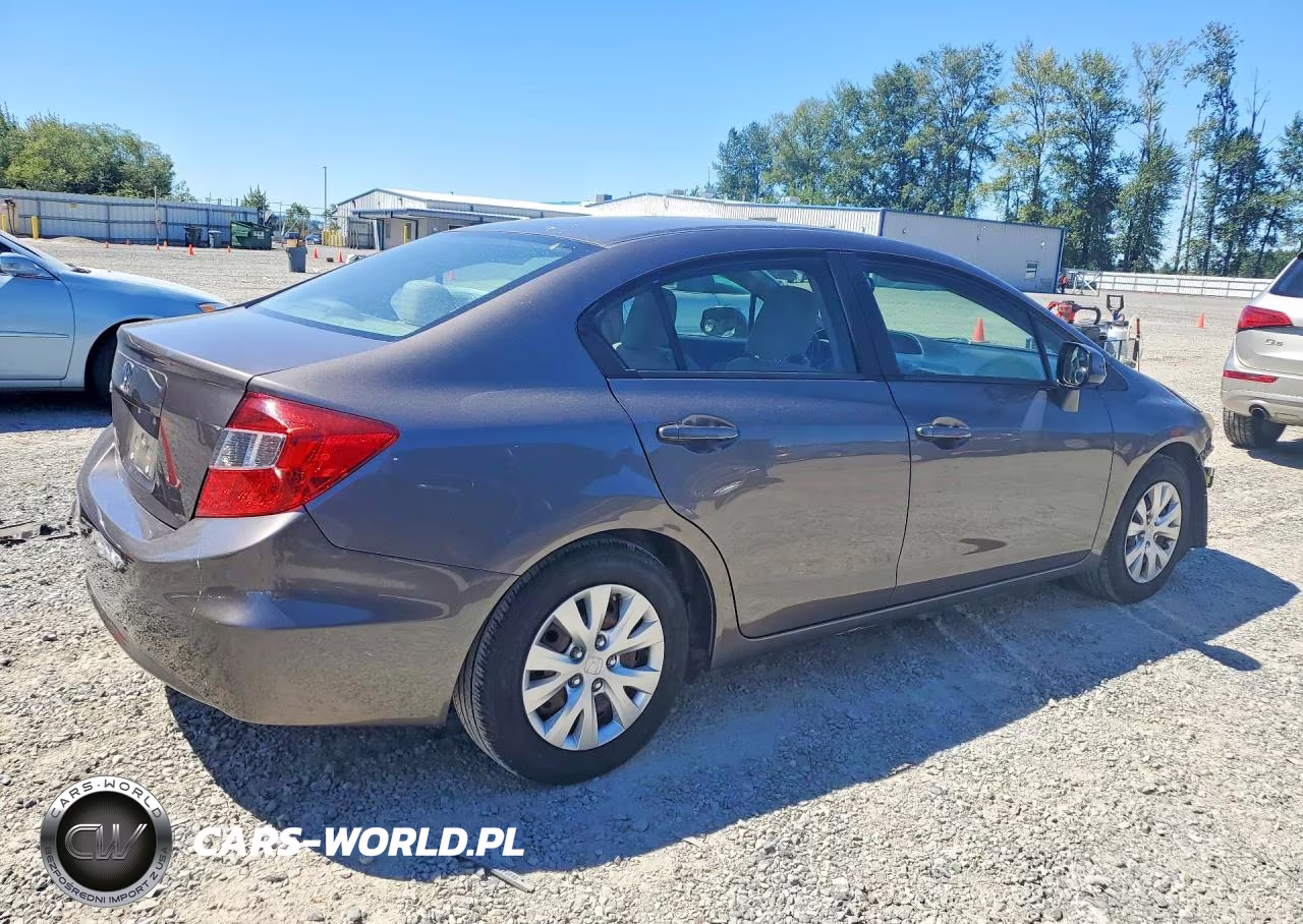 2012 Honda Civic Lx VIN:19XFB2F58CE372944 - 3