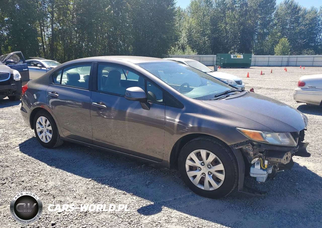 2012 Honda Civic Lx VIN:19XFB2F58CE372944 - 4